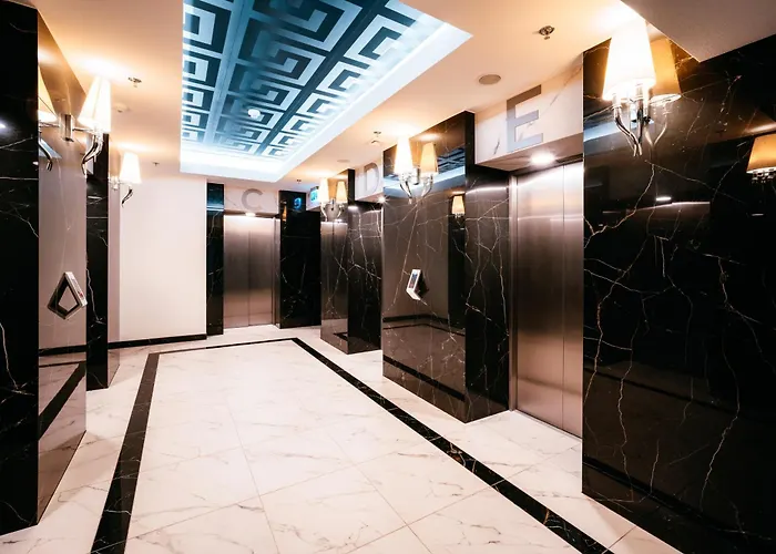 Hanza Black & White 17th Floor & Pool Parking By Stayly Apartment Szczecin