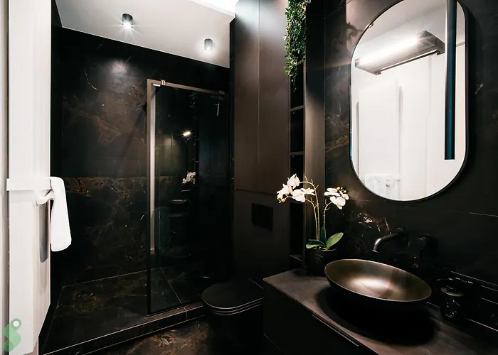 Hanza Black & White 17th Floor & Pool Parking By Stayly * Szczecin